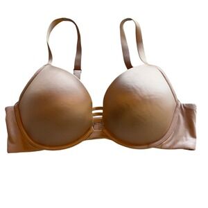 Soma Stunning Push Up Bra Womens 40C Nude Padded Underwire Adjustable Straps